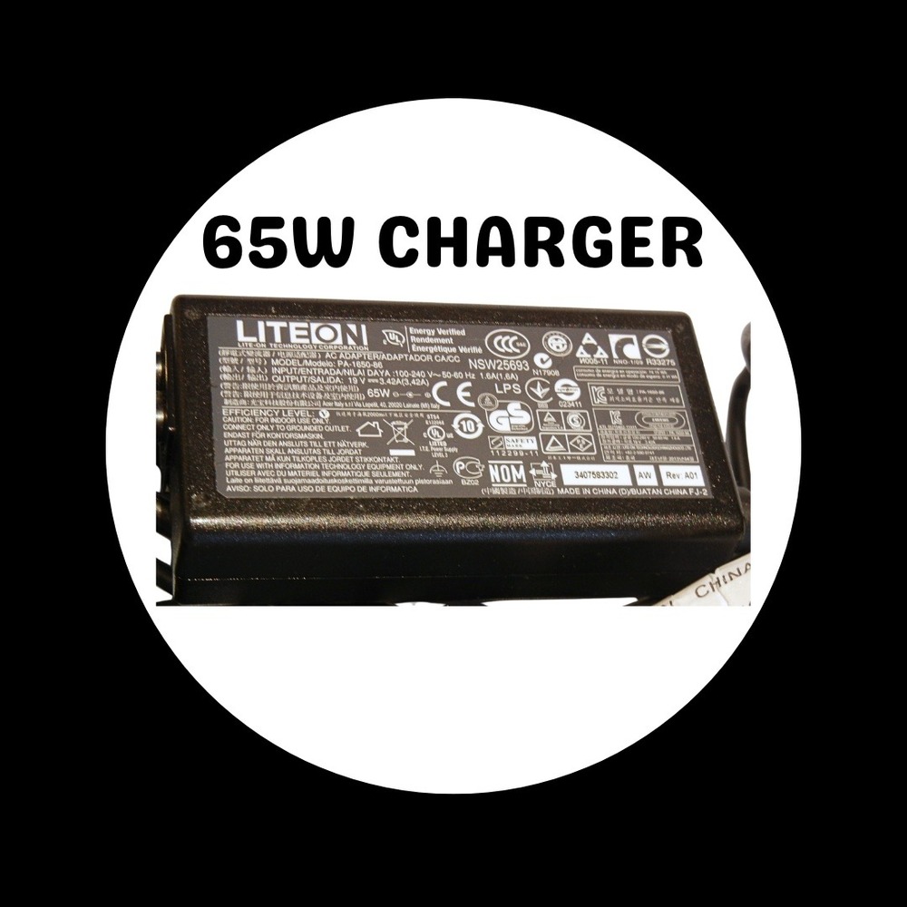 LiteOn 65W AC Power Adapter Charger NSW25693 Laptop Cord Laptop Charger